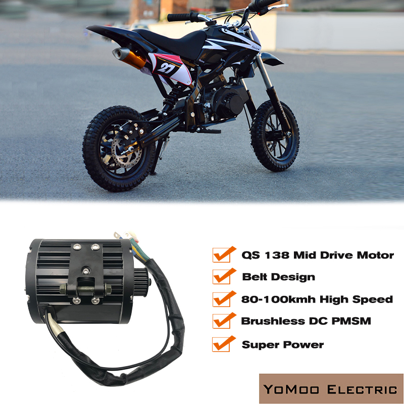 17inch QS138 4000W Peak 12000W - 72V 12000W Electric Dirt Bike recension och pris