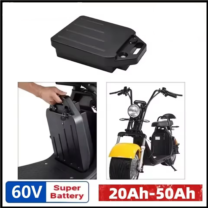 Harley Citycoco 60V 20-40Ah El - 60V 30Ah Electric Scooter Battery recension och pris