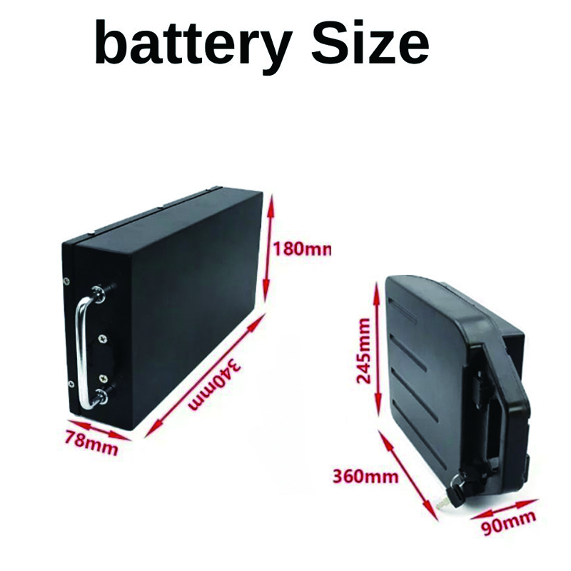 For Harley Battery 60V 20Ah 30 - 60V 30Ah Electric Scooter Battery recension och pris