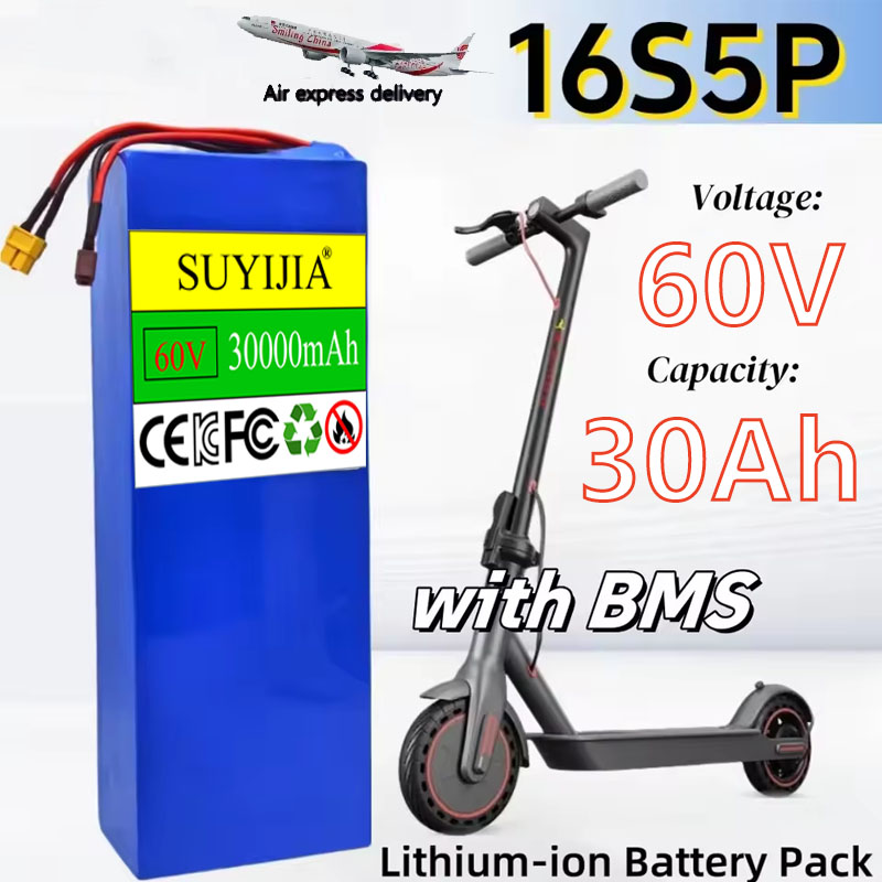16S5P 60V 30000mAh Battery 186 - 60V 30Ah Electric Scooter Battery recension och pris
