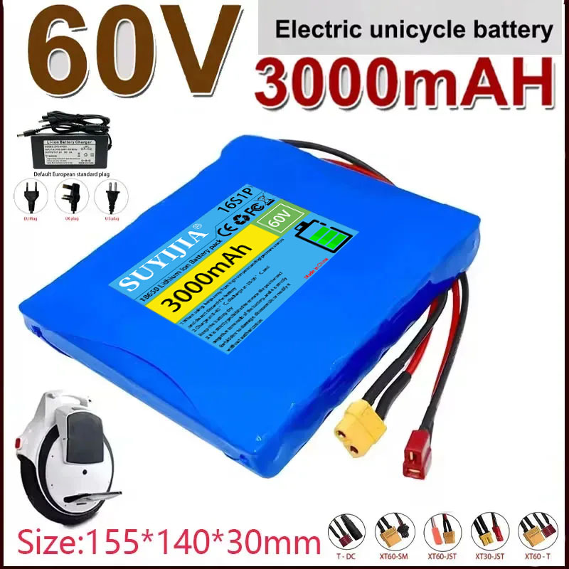 Batterie Au Lithium Aste Pour  - 60V 30Ah Electric Scooter Battery recension och pris